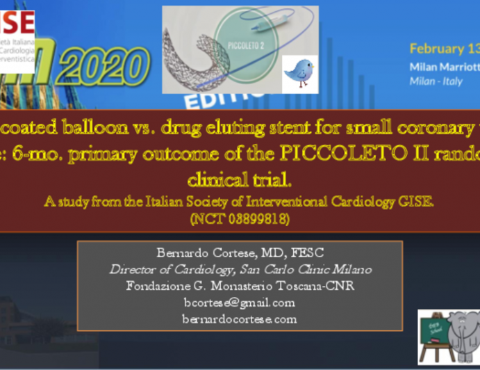 Drug-coated Balloon Vs. Drug Eluting Stent For Small Coronary Vessel ...